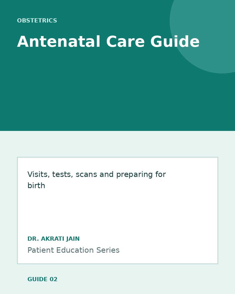 Cover of Antenatal Care Guide