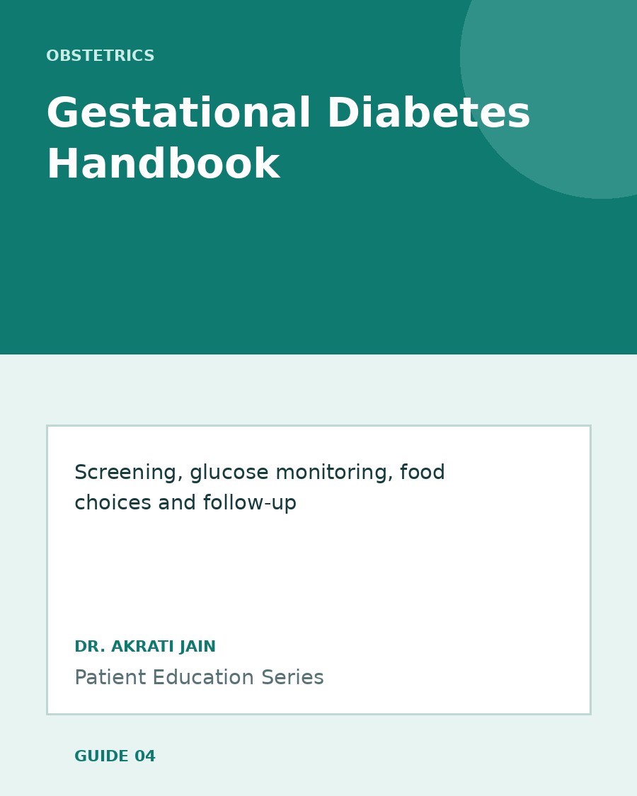 Cover of Gestational Diabetes Handbook